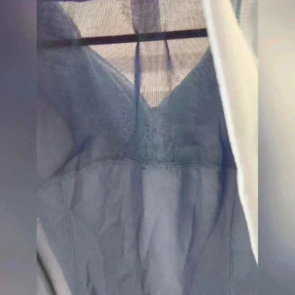 NWT Member's Mark Womens Full Zip Jacket Blue Size XL Yoga Active #T456 - Picture 7 of 7